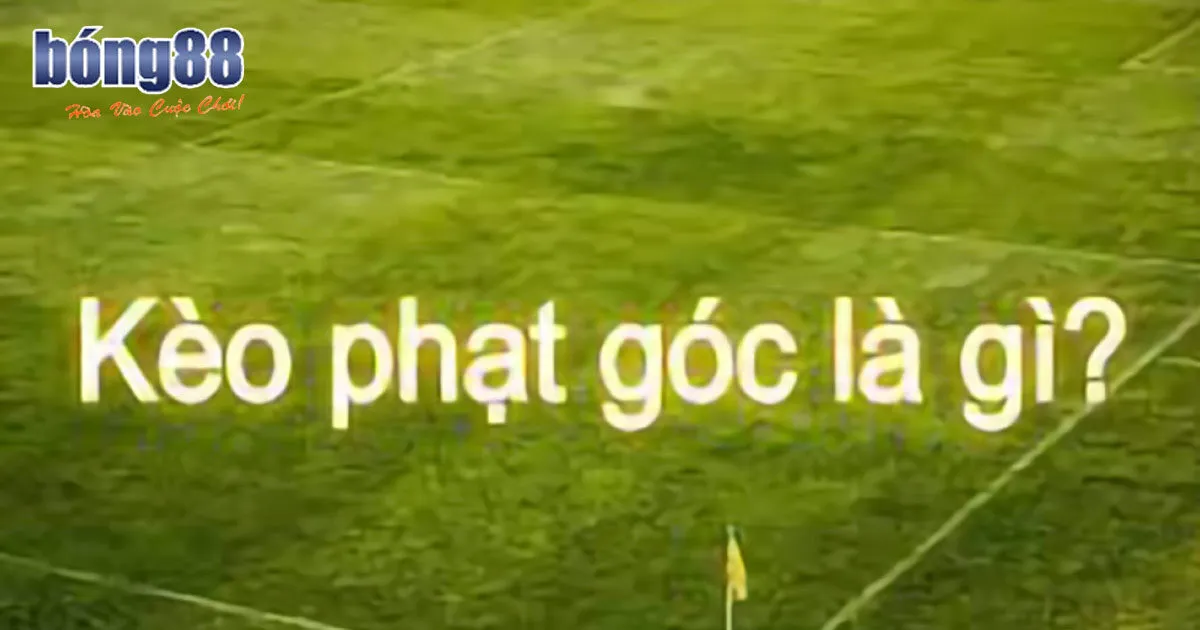 Khái quát dễ hiểu về kèo phạt góc